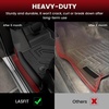 image:imageLASFIT Front Floor Mats 20192026 for Chevrolet SilveradoGMC Sierra 1500 20202026 SilveradoSierra 2500HD 3500HD Only Regular CabBench Seat All Weather TPE Custom Floor Liners 1st Row Only320202026For Land Rover Defender 110 7 seatsFull Set Mats