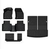 image:imageLASFIT Front Floor Mats 20192026 for Chevrolet SilveradoGMC Sierra 1500 20202026 SilveradoSierra 2500HD 3500HD Only Regular CabBench Seat All Weather TPE Custom Floor Liners 1st Row Only120182024For Volkswagen Tiguan 7 seatsFull Set Mats