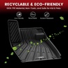 image:imageLASFIT Front Floor Mats 20192026 for Chevrolet SilveradoGMC Sierra 1500 20202026 SilveradoSierra 2500HD 3500HD Only Regular CabBench Seat All Weather TPE Custom Floor Liners 1st Row Only120212026For Volkswagen ID4Floor Mats
