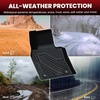 image:imageLASFIT Front Floor Mats 20192026 for Chevrolet SilveradoGMC Sierra 1500 20202026 SilveradoSierra 2500HD 3500HD Only Regular CabBench Seat All Weather TPE Custom Floor Liners 1st Row Only220232026For Mazda CX50Full Set Mats