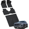 image:imageLASFIT Front Floor Mats 20192026 for Chevrolet SilveradoGMC Sierra 1500 20202026 SilveradoSierra 2500HD 3500HD Only Regular CabBench Seat All Weather TPE Custom Floor Liners 1st Row Only120202025For Volkswagen Atlas Cross SportFull Set Mats