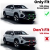 image:imageLASFIT Front Floor Mats 20192026 for Chevrolet SilveradoGMC Sierra 1500 20202026 SilveradoSierra 2500HD 3500HD Only Regular CabBench Seat All Weather TPE Custom Floor Liners 1st Row Only120202025For Volkswagen Atlas Cross SportFull Set Mats