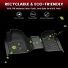image:imageLASFIT Front Floor Mats 20192026 for Chevrolet SilveradoGMC Sierra 1500 20202026 SilveradoSierra 2500HD 3500HD Only Regular CabBench Seat All Weather TPE Custom Floor Liners 1st Row Only520192026 For 1500 2500HD 3500HD Regular CabBench Seat