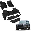 image:imageLASFIT Front Floor Mats 20192026 for Chevrolet SilveradoGMC Sierra 1500 20202026 SilveradoSierra 2500HD 3500HD Only Regular CabBench Seat All Weather TPE Custom Floor Liners 1st Row Only320202026For Land Rover Defender 110 7 seatsFull Set Mats