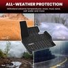 image:imageLASFIT Front Floor Mats 20192026 for Chevrolet SilveradoGMC Sierra 1500 20202026 SilveradoSierra 2500HD 3500HD Only Regular CabBench Seat All Weather TPE Custom Floor Liners 1st Row Only320232025For Range Rover SportFull Set Mats