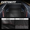 image:imageLASFIT Truck Bed Mat 20192026 for Chevrolet Chevy Silverado 1500  GMC Sierra 1500 Only Fit 82FT Bed Bed Liner for Chevy Silverado GMC Sierra 1500 Not Fit Optional CarbonPro Bed1 For Ford Ranger  1923  5FT Bed Mat