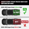 image:imageLASFIT Truck Bed Mat 20192026 for Chevrolet Chevy Silverado 1500  GMC Sierra 1500 Only Fit 82FT Bed Bed Liner for Chevy Silverado GMC Sierra 1500 Not Fit Optional CarbonPro Bed1 For Ford SuperDuty0916675FT Bed Mat