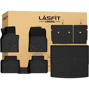 image:imageLASFIT Front Floor Mats 20192026 for Chevrolet SilveradoGMC Sierra 1500 20202026 SilveradoSierra 2500HD 3500HD Only Regular CabBench Seat All Weather TPE Custom Floor Liners 1st Row Only220232026For Mazda CX50Full Set Mats