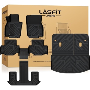 image:imageLASFIT Front Floor Mats 20192026 for Chevrolet SilveradoGMC Sierra 1500 20202026 SilveradoSierra 2500HD 3500HD Only Regular CabBench Seat All Weather TPE Custom Floor Liners 1st Row Only220242026For Mazda CX90CX90 PHEVFull Set Mats