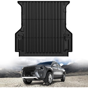 image:imageLASFIT Truck Bed Mat 20192026 for Chevrolet Chevy Silverado 1500  GMC Sierra 1500 Only Fit 82FT Bed Bed Liner for Chevy Silverado GMC Sierra 1500 Not Fit Optional CarbonPro Bed1 For Ford Ranger  2426  5FT Bed Mat