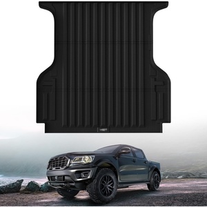 image:imageLASFIT Truck Bed Mat 20192026 for Chevrolet Chevy Silverado 1500  GMC Sierra 1500 Only Fit 82FT Bed Bed Liner for Chevy Silverado GMC Sierra 1500 Not Fit Optional CarbonPro Bed1 For Ford Ranger  1923  5FT Bed Mat