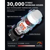 image:imageLASFIT 7440 7443 Brake Light LED bulb Built in Resistor for Red Tail Light Upgraded Bright 7444na 7441 7444 7440NA W21W WY21W LED Canbus Ready Stop Lights Pack of 2Amber