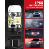 image:imageLASFIT 7440 7443 Brake Light LED bulb Built in Resistor for Red Tail Light Upgraded Bright 7444na 7441 7444 7440NA W21W WY21W LED Canbus Ready Stop Lights Pack of 2White