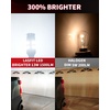 image:imageLASFIT 7440 7443 Brake Light LED bulb Built in Resistor for Red Tail Light Upgraded Bright 7444na 7441 7444 7440NA W21W WY21W LED Canbus Ready Stop Lights Pack of 2White