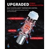 image:imageLASFIT 7440 7443 Brake Light LED bulb Built in Resistor for Red Tail Light Upgraded Bright 7444na 7441 7444 7440NA W21W WY21W LED Canbus Ready Stop Lights Pack of 2Amber