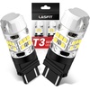image:imageLASFIT 7440 7443 Brake Light LED bulb Built in Resistor for Red Tail Light Upgraded Bright 7444na 7441 7444 7440NA W21W WY21W LED Canbus Ready Stop Lights Pack of 2White