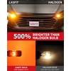 image:imageLASFIT 7440 7443 Brake Light LED bulb Built in Resistor for Red Tail Light Upgraded Bright 7444na 7441 7444 7440NA W21W WY21W LED Canbus Ready Stop Lights Pack of 2Amber
