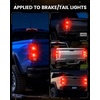 image:imageLASFIT 7440 7443 Brake Light LED bulb Built in Resistor for Red Tail Light Upgraded Bright 7444na 7441 7444 7440NA W21W WY21W LED Canbus Ready Stop Lights Pack of 2Red