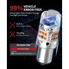 image:imageLASFIT 7440 7443 Brake Light LED bulb Built in Resistor for Red Tail Light Upgraded Bright 7444na 7441 7444 7440NA W21W WY21W LED Canbus Ready Stop Lights Pack of 2Amber