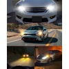 image:imageLASFIT 7440 7443 Brake Light LED bulb Built in Resistor for Red Tail Light Upgraded Bright 7444na 7441 7444 7440NA W21W WY21W LED Canbus Ready Stop Lights Pack of 2AmberWhite