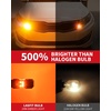 image:imageLASFIT 7440 7443 Brake Light LED bulb Built in Resistor for Red Tail Light Upgraded Bright 7444na 7441 7444 7440NA W21W WY21W LED Canbus Ready Stop Lights Pack of 2Amber