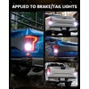 image:imageLASFIT CANBUS 3157 LED Bulb Red3057 4157 LED With Builtin Resistor for Brake Light Bulbs with Fan3156 Anti Hyper Flash Error Free for 20072013 Silverado 1500Tail Lights Stop Lights Pack of 2White