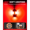 image:imageLASFIT CANBUS 3157 LED Bulb Red3057 4157 LED With Builtin Resistor for Brake Light Bulbs with Fan3156 Anti Hyper Flash Error Free for 20072013 Silverado 1500Tail Lights Stop Lights Pack of 2Red