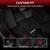 image:imageLASFIT Cargo Mat for Audi Q5SQ5 20092017 Custom Fit AllWeather TPE Trunk Mat for Audi Accessories Waterproof Easy to Clean Black20172020Fusion MKZFloor Mats
