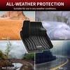 image:imageLASFIT Cargo Mat for Audi Q5SQ5 20092017 Custom Fit AllWeather TPE Trunk Mat for Audi Accessories Waterproof Easy to Clean Black20172020Fusion MKZFloor Mats