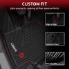 image:imageLASFIT Cargo Mat for Audi Q5SQ5 20092017 Custom Fit AllWeather TPE Trunk Mat for Audi Accessories Waterproof Easy to Clean Black20222025For Lexus NXFloor Mats