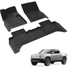 image:imageLASFIT Cargo Mat for Audi Q5SQ5 20092017 Custom Fit AllWeather TPE Trunk Mat for Audi Accessories Waterproof Easy to Clean Black20252026For Rivian R1TFloor Mats