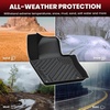 image:imageLASFIT Cargo Mat for Audi Q5SQ5 20092017 Custom Fit AllWeather TPE Trunk Mat for Audi Accessories Waterproof Easy to Clean Black220112018For VW JettaFloor Mats