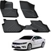 image:imageLASFIT Cargo Mat for Audi Q5SQ5 20092017 Custom Fit AllWeather TPE Trunk Mat for Audi Accessories Waterproof Easy to Clean Black220112018For VW JettaFloor Mats