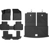 image:imageLASFIT Cargo Mat for Audi Q5SQ5 20092017 Custom Fit AllWeather TPE Trunk Mat for Audi Accessories Waterproof Easy to Clean Black220192026For VW AtlasFloor  Backrest  Cargo