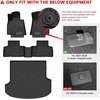 image:imageLASFIT Cargo Mat for Audi Q5SQ5 20092017 Custom Fit AllWeather TPE Trunk Mat for Audi Accessories Waterproof Easy to Clean Black420212024For Genesis GV80Floor  Cargo