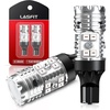 image:imageLASFIT 7440 7443 Brake Light LED bulb Built in Resistor for Red Tail Light Upgraded Bright 7444na 7441 7444 7440NA W21W WY21W LED Canbus Ready Stop Lights Pack of 2Red