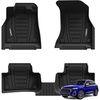 image:imageLASFIT Cargo Mat for Audi Q5SQ5 20092017 Custom Fit AllWeather TPE Trunk Mat for Audi Accessories Waterproof Easy to Clean Black320182025For Audi Q5Floor Mats