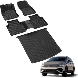 image:imageLASFIT Cargo Mat for Audi Q5SQ5 20092017 Custom Fit AllWeather TPE Trunk Mat for Audi Accessories Waterproof Easy to Clean Black220182024For VW TiguanFloor  Cargo
