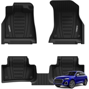image:imageLASFIT Cargo Mat for Audi Q5SQ5 20092017 Custom Fit AllWeather TPE Trunk Mat for Audi Accessories Waterproof Easy to Clean Black320182025For Audi Q5Floor Mats
