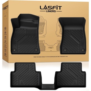 image:imageLASFIT Cargo Mat for Audi Q5SQ5 20092017 Custom Fit AllWeather TPE Trunk Mat for Audi Accessories Waterproof Easy to Clean Black320252026For Audi A5 New BodyFloor Mats