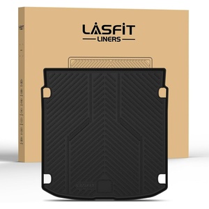 image:imageLASFIT Cargo Mat for Audi Q5SQ5 20092017 Custom Fit AllWeather TPE Trunk Mat for Audi Accessories Waterproof Easy to Clean Black320252026For Audi A5 New BodyCargo Mat