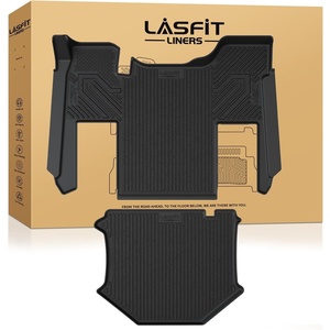 image:imageLASFIT Cargo Mat for Audi Q5SQ5 20092017 Custom Fit AllWeather TPE Trunk Mat for Audi Accessories Waterproof Easy to Clean Black620132026For Kenworth T680Floor Mats
