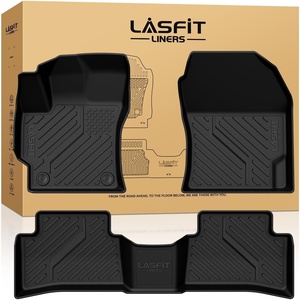 image:imageLASFIT Cargo Mat for Audi Q5SQ5 20092017 Custom Fit AllWeather TPE Trunk Mat for Audi Accessories Waterproof Easy to Clean Black820192026For Toyota Corolla HacthbackFloor Mat