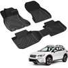 image:imageLASFIT Floor Mats amp Cargo Liner for Mazda 3 Hatchback 20192026 Not Fit Sedan All Weather TPE Custom Fit Automotive Front amp Rear 2 Row Car Liners and Trunk Mat Full Set Accessories Black4For Subaru Crosstrek  20132017