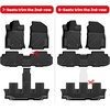 image:imageLASFIT Floor Mats for Subaru Ascent 20192026 78 Passenger All Weather TPE Easy Clean Durable Custom Fit Floor Liners for Subaru Ascent 20192026 Car Accessories MatsBlack
