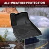 image:imageLASFIT Floor Mats amp Cargo Liner for 20202026 Volvo XC90 NonPHEV 6 Seats Only Custom Fit All Weather TPE Floor Liners Refined Interior Protection 1st 2nd 3rd Row Mats Trunk Mat amp Backrest Mats2025For Rivian R1SFloorBackrestCargo Mats