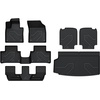 image:imageLASFIT Floor Mats amp Cargo Liner for 20202026 Volvo XC90 NonPHEV 6 Seats Only Custom Fit All Weather TPE Floor Liners Refined Interior Protection 1st 2nd 3rd Row Mats Trunk Mat amp Backrest Mats20162026For Volvo XC90FloorTrunk Mats