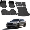 image:imageLASFIT Floor Mats amp Cargo Liner for 20202026 Volvo XC90 NonPHEV 6 Seats Only Custom Fit All Weather TPE Floor Liners Refined Interior Protection 1st 2nd 3rd Row Mats Trunk Mat amp Backrest Mats20242025For Acura ZdxFull Sets Mats