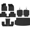 image:imageLASFIT Floor Mats amp Cargo Liner for 20202026 Volvo XC90 NonPHEV 6 Seats Only Custom Fit All Weather TPE Floor Liners Refined Interior Protection 1st 2nd 3rd Row Mats Trunk Mat amp Backrest Mats20202026For Volvo XC90 Gas 6 SeatsFull Set