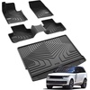 image:imageLASFIT Floor Mats amp Cargo Liner for 20202026 Volvo XC90 T8 PHEV 6 Seats Only Custom Fit All Weather TPE Floor Liners Refined Interior Protection 1st 2nd 3rd Row Mats Trunk Mat amp Backrest Mats20182026  For Volvo XC60 1st  2nd Row  Cargo